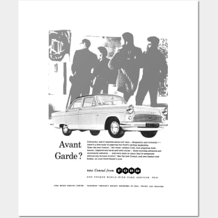 FORD CONSUL - advert Posters and Art